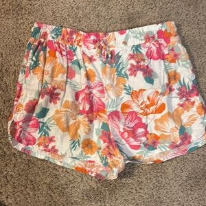 Rachel Zoe Pink and Orange Shorts Vibrant and Lightweight